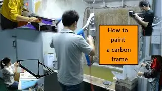 How to paint a carbon frame By Top-Fire Factory
