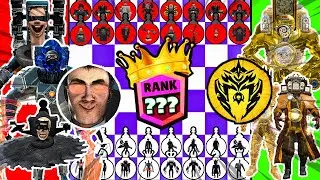 CHESS ranks up tournament DafaqBOOM Team vs DOM STUDIO Team SKIBIDI TOILET