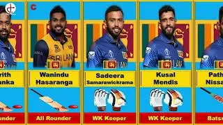 Sri Lanka Team For T20 World Cup 2024. Sri Lanka Players for T20 World Cup 2024. Data Arrow