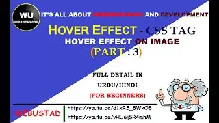 Hover tag - CSS| Hover effect on Image in CSS in notepad | Image Effect in Html CSS | CSS tutorials