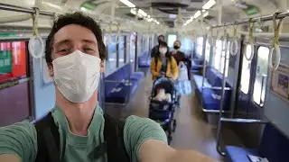 [Vlog] Kyoto trip - Train museum with friends from Belgium