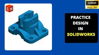 SOLIDWORKS EXERCISE | RIB IN SOLIDWORKS | TAMIL CAD TUTORIALS #solidworksrib  #tamilcadtutorials