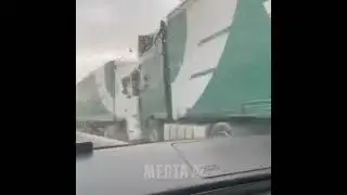 Проспект Гейдара Алиева перекрыт грузовиками в знак протеста