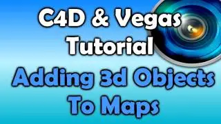 Moving 3D Object without a Background - Cinema 4D to Sony Vegas Tutorial