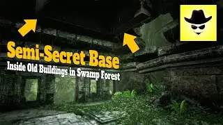 Semi-Secret Base - Inside Old Buildings in Swamp Forest | Conan Exiles