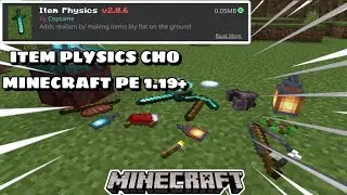 ADDON ITEM PLYSICS CHO MINECRAFT PE 1.19+ / LaroGamer