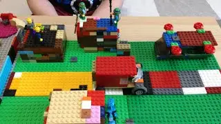 ЧЕРЕПАШКИ НИНДЗЯ. TMNT. Lego самоделка Черепашки Ниндзя