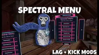 This is ONE OF THE BEST Gorilla Tag Mod Menus | FREE! KICK MODS | UNDETECTED | Spectral Menu
