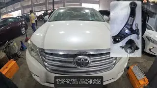 replacing engine mount and control arm toyota avalon 