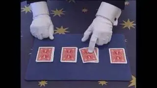 Simple Magic Tricks for Kids - Four Ace Card Trick  Revealed by Brisbane Magician