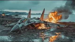 CRUEL BLOW FOR PUTIN! Strategic Airbase Near Crimea BLOWN UP by Surprise Ukrainian F-16 Attack