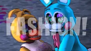 [SFM FNAF 2 RETRO] FASHION With Retro Toy Bonnie & Toy Chica