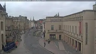 Oxford Martin School Webcam - Broad Street, Oxford
