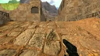 Баг на карте de dust2 на А плэнте