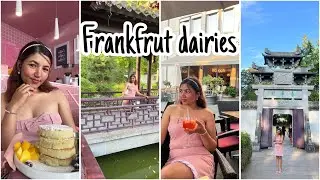 Frankfurt Day: Brunch with Friend, Chinese Garden Visit, City Exploration, and a DB Incident