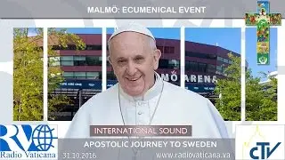 2016.10.31 Pope Francis in Sweden - Ecumenical event with the World Lutheran Federation
