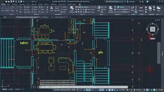 AutoCAD merdivenleri çizilmesi-Mimari Proje Çizimi-12.ders