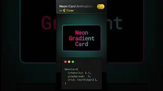 NeonCard: Elevate Your UI with Dynamic Glow Effects