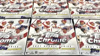 NEW RELEASE!  2021 TOPPS CHROME UPDATE MEGA BOXES FROM TARGET!