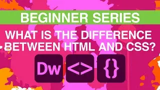 BEGINNER SERIES // What is the difference between HTML and CSS? / Definition and application / IRL