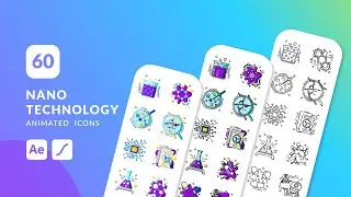 Nanotechnology Animated Icons