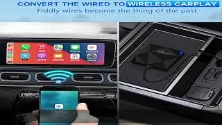 Wireless CarPlay Adapter 2023 Version, Apple CarPlay Dongle for OEM Wired CarPlay Cars, Convert Wir
