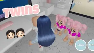 Alex and Her Twin Sister in Roblox Twilight Daycare