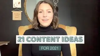 Social Media Content Ideas 2021 / Create Content That Converts