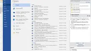 JasperActive Word 2016 Core Lesson 1:Learn 5 Opening a Document