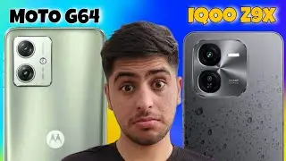 Moto G64 vs  IQOO Z9x- Best Phone unde 15000/-