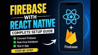 React Native Firebase Setup 2026 | Install & Connect Firebase (Android) | React Native CLI