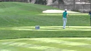 jenny brown on the 1st tee