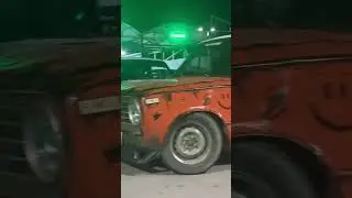 Дрифт начинается из гаража 