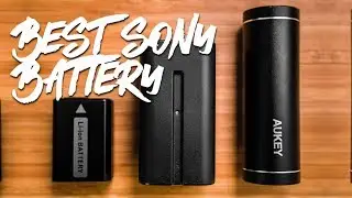 The BEST Battery Option for Sony Alpha Cameras (a6300/a6500/A7S/A7R etc.)
