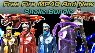 || Free Fire New Snake MP40 Full Preview 😱 || New Snake Bundle 👍 || PSG Gamers ❤️