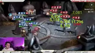 DRAGON 24 USING 4 RARES AND 1 EPIC | RAID: SHADOW LEGENDS