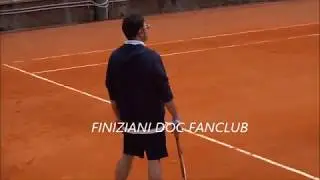 GIGI FINIZIO OSPITE TENNIS CLUB NAPOLI