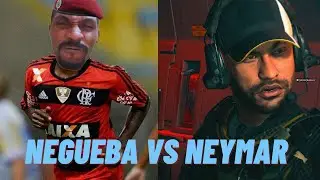 a PRIMEIRA vez que NEGUEBA jogou com NEYMAR, WIN CERTA