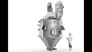 amixon® Pulvermischer: Konus-Vakuum-Mischtrockner & Konusreaktor AMT für Pulver, Suspensionen & mehr