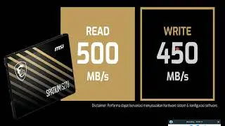 SSD MSI SPATIUM S270 - Review SSD Terbaik Sepanjang Masa