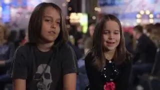 Aaralyn & Izzy -  Zombie Skin (Девочка скримит на Got Talent)