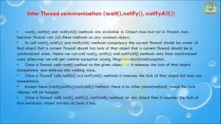 Lesson - 7 : Threads - Interthread Communication In Java Programming