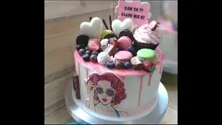 Как собрать и выровнять торт🌟 Как собрать и украсить торт 🌟 Выравнивание торта