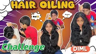 Hair Oiling Challenge for this weekend Special | Day in my life #longhairmassage  #longhair