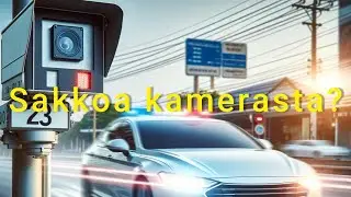 Poliisi Automaattinen liikennevalvonta - Kamera välähtää alinopeudesta