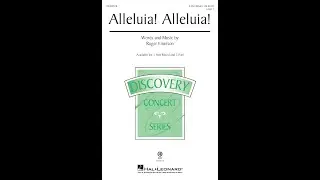 Alleluia! Alleluia! (3-Part Mixed Choir) - by Roger Emerson