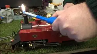 Preparation Work On The Roundhouse Russell Live Steam Locomotive & First Run