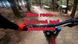 Bike park kopřivná pod pradědem. Fun trail #bike #biker #bikelover