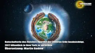 Botschafterin des Reiches Agartha der Inneren Erde spricht 2017 öffentlich in New York