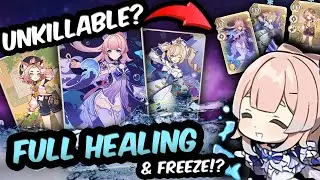 Imagine LOSING to THIS Deck? Full Healing Stall Deck! Genshin 3.5 TCG Genius Invokation PvP